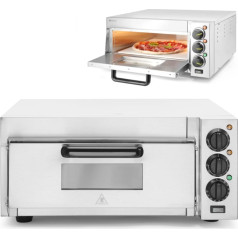 Vienkameras picas krāsns 1 lielai picai 2000 W 230 V - Hendi 220290