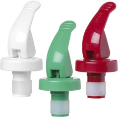 Korķa hermētisks aizdari pudelēm - 3 gab.