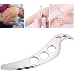 Boquite Massage Guasha Plate, Stainless Steel Scratching Board, Low Magnetic Face Body Scratch for Gua Sha Scraper Tool, Gua Sha Scraper