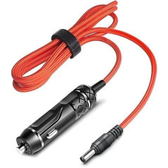KFD 12 V Car Charging Cable Car Charger Universal Power Supply for JBL Partybox 310 300 200 Car Charging Cable for Partybox 310 Bluetooth Party Speaker Motorhome Portable Speaker Car Charger DC