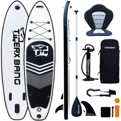 Tigerxbang SUP Board Stand Up Paddling Board Complete Inflatable Paddle Accessories