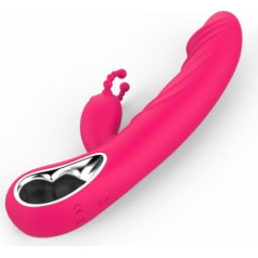 Erolab Cheeky Bunny G-spot & Clitoral Massager Rose Pink (ZYCP01r)