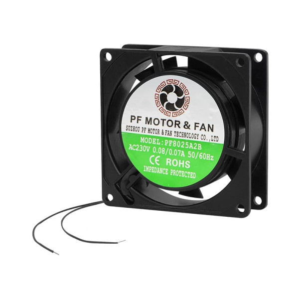 85-924 # 80x25mm 230v 8025fd lodveida ventilators