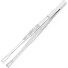 Virtuves pincete ar kvadrātveida galiem un caurumiem 145 mm - Hendi 680162