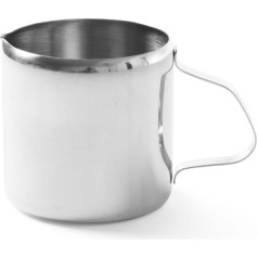 Krūze un krūze piena krējuma kafijai, nerūsējošais tērauds 150ml - Hendi 450406