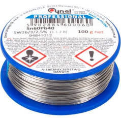 Alva 0,38 mm / 100 g Sn60Pb40 CYNEL