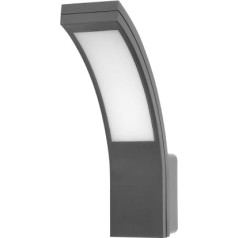 Orno PIRYT LED 10W, dārza gaismeklis 800lm, IP54, 4000K, pelēks