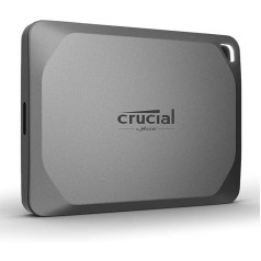 Crucial X9 Pro 1TB Portable SSD - Read/Write Speeds up to 1050MB/s - PC and Mac, with the Mylio Photos+ - USB 3.2, USB-C External Solid State Drive - CT1000X9PROSSD902