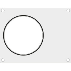 Paklāja matrica metināšanas iekārtai MANUPACK 190 zupas traukam dim. 165 mm — Hendi 805718