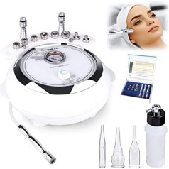 ‎twowin TwoWin Diamond Microdermabrasion Dermabrasion Machine, 3 in 1 Profesionāls ādas atjaunošanas līdzeklis pūtīšu grumbu ārstēšanai sejai ar vakuumu un aerosolu (spēcīga sūkšanas jauda: 65-68 cmhg)