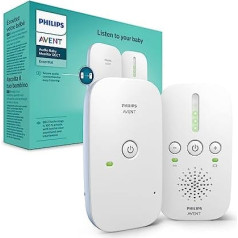 Philips Avent audio bērnu monitors un dāvanu komplekts