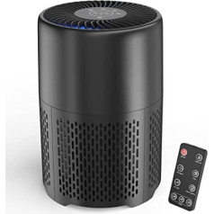 Gaisa attīrītājs mājas guļamistabām mājdzīvniekiem H13 HEPA gaisa filtrs filtrs dūmu putekļi pelējuma smarža UV-C gaisma palīdz samazināt baktērijas, zems trokšņa līmenis istabas gaisa attīrītājs piemērots alerģijām