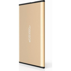 External hard drive, portable, 160 GB, 2.5”, USB 3.0, backup HDD, portable for TV, PC, Mac, MacBook, Chromebook, Wii U, laptop, desktop, Windows (160 GB, grey).