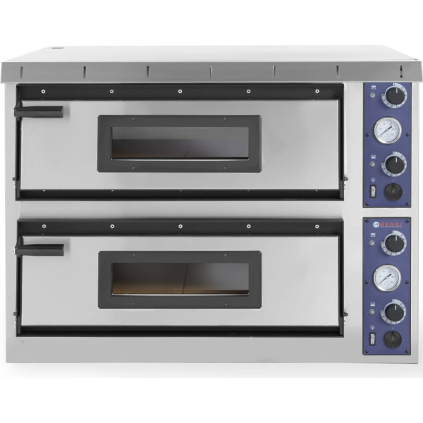 Divkameru elektriskā picu krāsns XL PLUS 44 12kW 8 picas diam. 35 cm