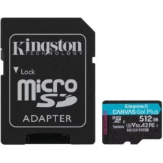 Kingston Canvas Go Memory Card 512GB