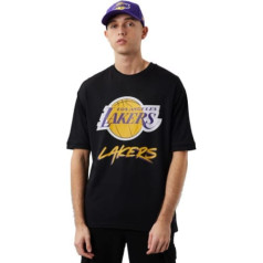 New Era NBA Losandželosas Lakers Script Mesh Tee M 60284737 / L