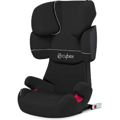 Cybex Silver Solution X-Fix Toddler Car Seat Group 2/ 3 (Pure Black/ Black)