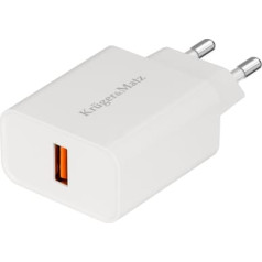 Kruger&matz Kruger & Matz sienas lādētājs ar Quick Charge funkciju