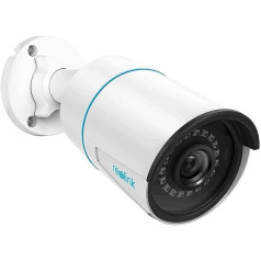 Reolink 5MP PoE Outdoor Surveillance Camera with People/Car Detection, IP Camera Outdoor Surveillance with Time Lapse, 30m IR Night Vision, Audio, Micro SD Card Slot, IP66 Waterproof, RLC-510A