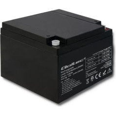 Qoltec AGM akumulators | 12v | 24h | maks.7.2a