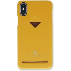 VixFox Card Slot Back Shell for Iphone XR mustard yellow