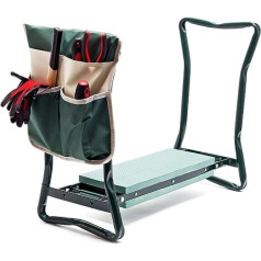Garden Kneeling Chair Foldable with Bag Padded Area Kneeling & Sitting Kneeling Bench Maximum Load 150 kg