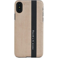 MAN&WOOD SmartPhone case iPhone X/XS diario black