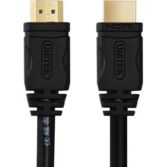Unitek HDMI kabelis m / m 3.0m v2.0; zelts; pamata