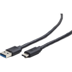 Gembird Type-C (m) -am 3.0 usb kabelis 1m melns