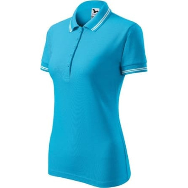 Polo krekls Adler Urban W MLI-22044 tirkīzs / 2XL