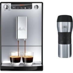 Melitta E 950 103 Caffeo Solo kafijas automāts ar Vorbrüh funkcijām sudraba/melna