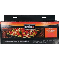 Mr. Bar BQ 02007 x Die-Cast Aluminum Shish Kebab Set