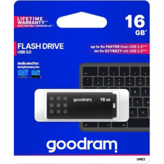 Goodram Ume3 16gb usb 3.0 pendrive melns