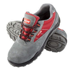 Zamšā/oksfordas pelēks-sarkans, s1p src, 