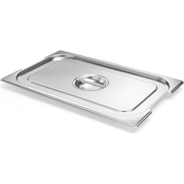 Vāks GN 2/3 konteineram ar izgriezumu rokturiem 354x325mm Hendi 817827
