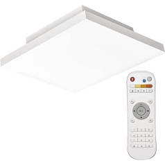 EMOS LED Ceiling Light 18 W Dimmable with Remote Control, Frameless, CRI 95, Adjustable Brightness 125-1250 lm and Light Colour 2700-6000 K for Living Room, Children's Room, Bedroom, Hallway, Office,