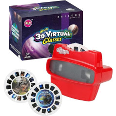 SeptCity 3D View Masters for Children with 2 Wheels