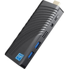 ‎Nipogi NiPoGi Mini PC Stick, Intel Celeron N4000 Compute Stick, 4GB DDR4 64GB eMMC Stick PC Support 4K HDMI, Bluetooth, WiFi, Portable Mini Computer for Business, Home Office, Travel