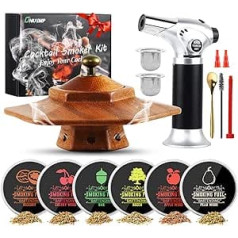 Onuemp Cocktail smoker kit is good as a whisky gift set for men, gift for men, Valentine's Day, Christmas gift
