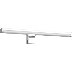Trio Leuchten Lino 284114006 LED Bathroom Wall Light Plastic Chrome with 7.5 Watt LED