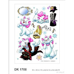 Wand Sticker DK 1708 Disney Katzen