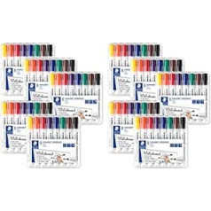 Staedtler Lumocolor Blackboard Markers (Pack of 8, 10 x Round Tip)