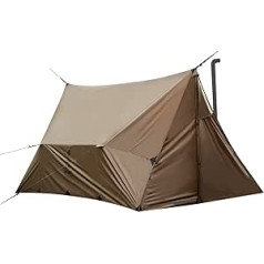 OneTigris ROCDOMUS Large Warm Tent Winter Camping Survival Hammock Tent Waterproof 3000mm Tarpaulin for Hiking