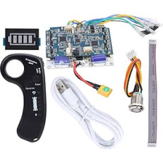 BuyWeek Electric Skateboard Controller ESC Set, Remote Control Electric Longboard Controller Sinusoid Dual Drive Hub Motor Control Panel ESC Electric Scooter Accessories