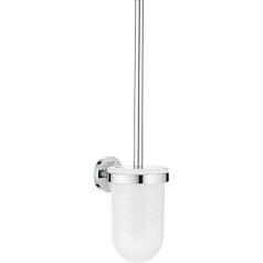 Grohe Essentials Cube | Toilet Brush Holder | Chrome, silver, 40374001
