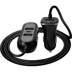 Tracer Multicharger With 3 USB 12-24V 46351