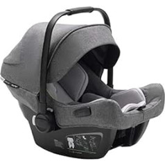 Bugaboo Turtle Air by Nuna Comfortable Car Seat for Babies and Toddlers, Ultra Light, Safe and Practical, with Sun Canopy and Peephole, Grey