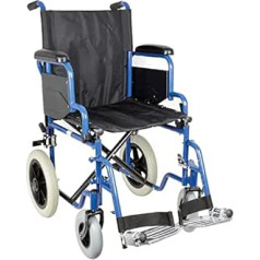 GIMA Essex foldable wheelchair, 43 cm, wheelchair for elderly, mobility device