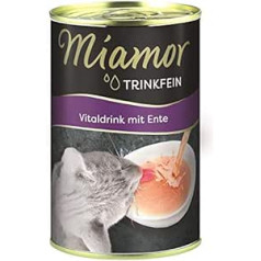Miamor Trinkfein Vital Drink with Duck 135 ml - You will receive 24 packs/s; Package contents: 135 ml