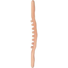 Prevessel Beech Wood Rods Roll Bars Scraping Stick, Lymphatic Drainage Massager, Full Body Meridian Massage Stick, Wooden Fascia Massage Stick for Cellulite, Skin Tightening, Gua Sha